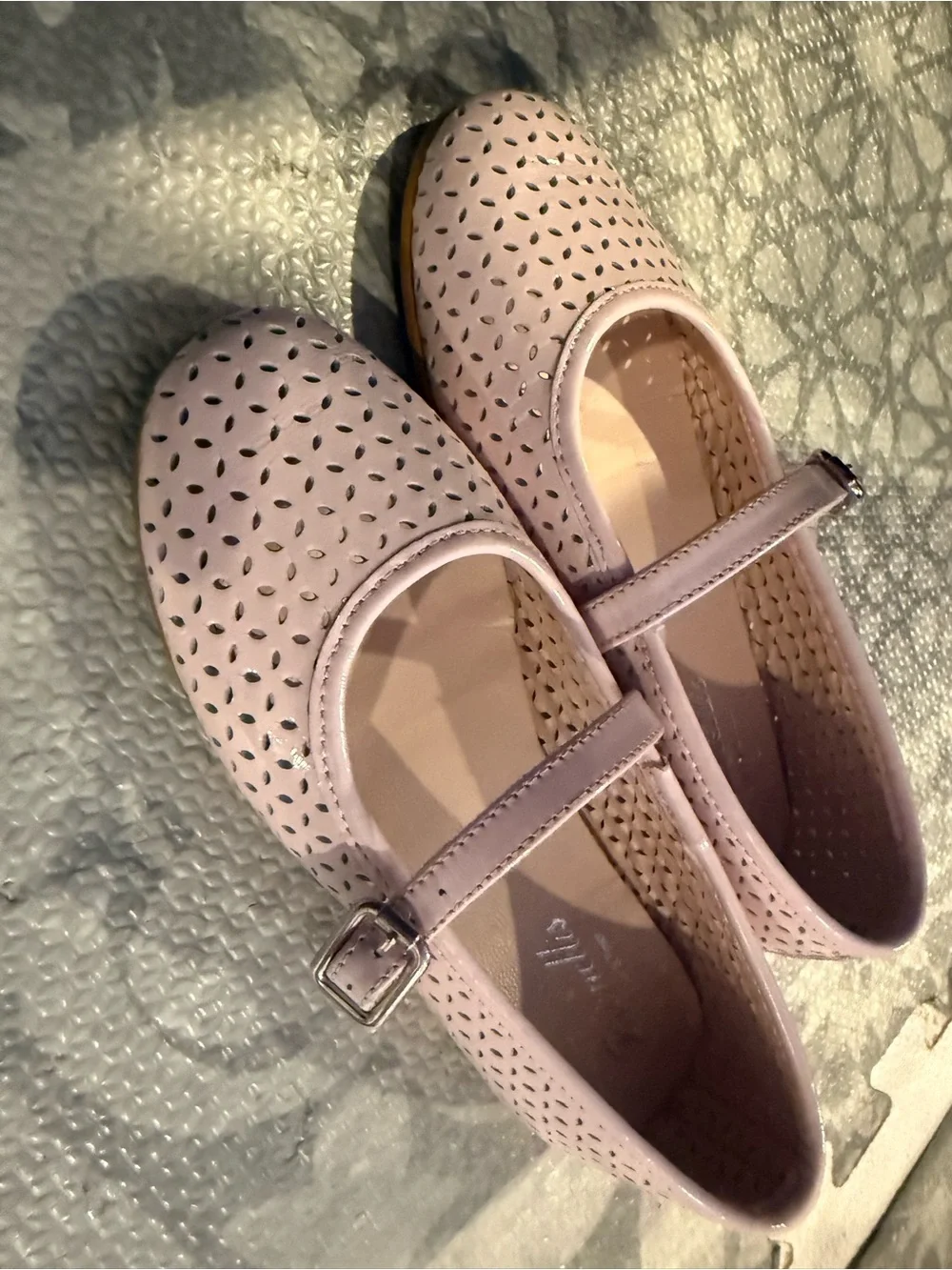 Girls' Pink Mary Jane Dress Shoes